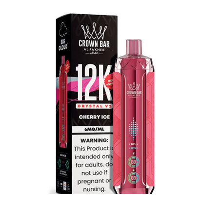 Crown Bar 12K Crystal V2 Disposable Vape Device