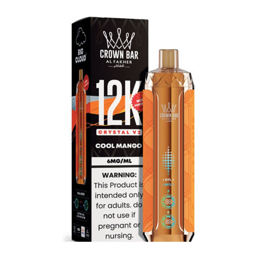 Crown Bar 12K Crystal V2 Disposable Vape Device
