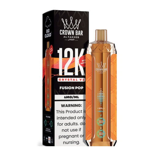 Crown Bar 12K Crystal V2 Disposable Vape Device