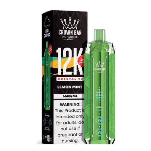 Crown Bar 12K Crystal V2 Disposable Vape Device