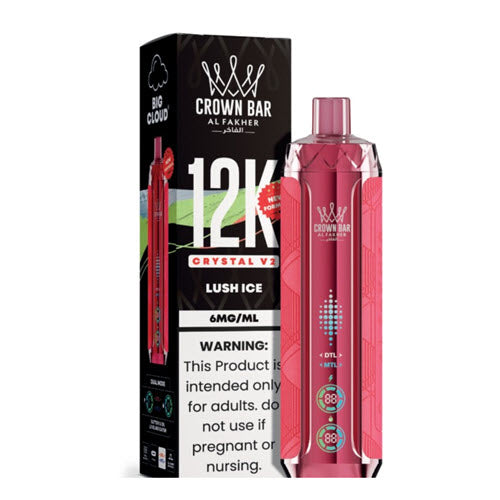 Crown Bar 12K Crystal V2 Disposable Vape Device