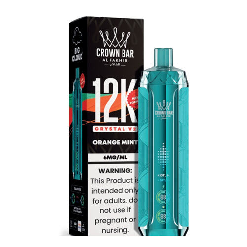 Crown Bar 12K Crystal V2 Disposable Vape Device