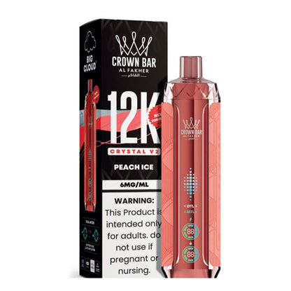 Crown Bar 12K Crystal V2 Disposable Vape Device