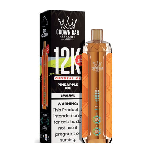 Crown Bar 12K Crystal V2 Disposable Vape Device