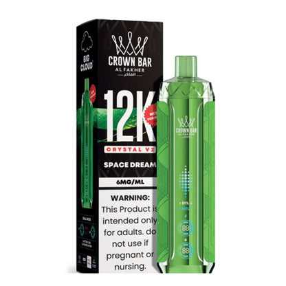 Crown Bar 12K Crystal V2 Disposable Vape Device