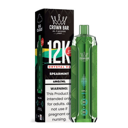 Crown Bar 12K Crystal V2 Disposable Vape Device
