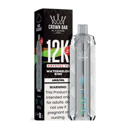 Crown Bar 12K Crystal V2 Disposable Vape Device