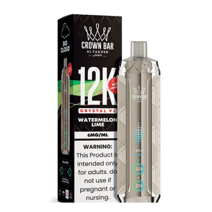 Crown Bar 12K Crystal V2 Disposable Vape Device