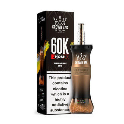 Crown Bar E-Hose X 60K Disposable Vape Device