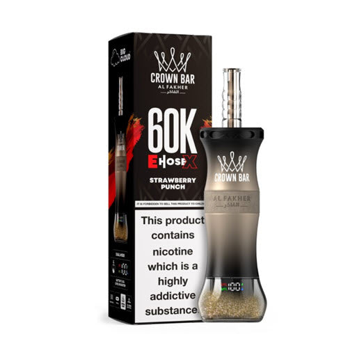 Crown Bar E-Hose X 60K Disposable Vape Device
