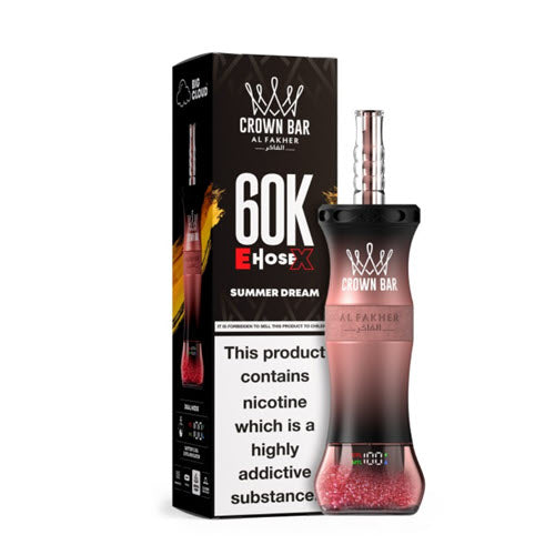 Crown Bar E-Hose X 60K Disposable Vape Device