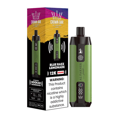 Crown Bar Pro 12K Sound Disposable Vape Device - 3PCS - Shop Shefa