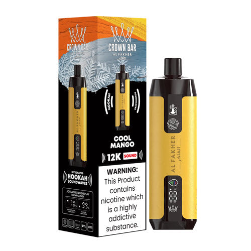 Crown Bar Pro 12K Sound Disposable Vape Device - 3PCS - Shop Shefa