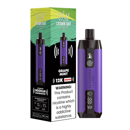 Crown Bar Pro 12K Sound Disposable Vape Device - 3PCS - Shop Shefa