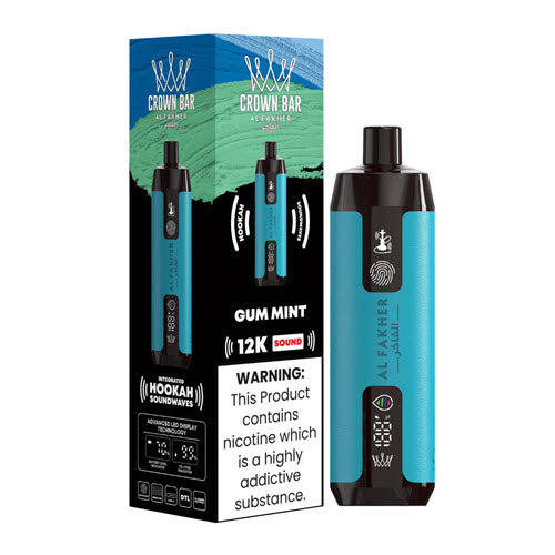 Crown Bar Pro 12K Sound Disposable Vape Device - 3PCS - Shop Shefa