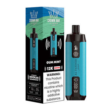 Crown Bar Pro 12K Sound Disposable Vape Device - 3PCS - Shop Shefa