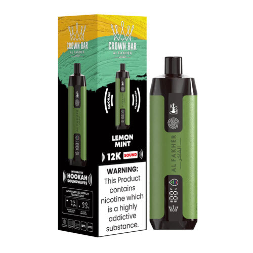 Crown Bar Pro 12K Sound Disposable Vape Device - 3PCS - Shop Shefa