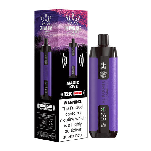 Crown Bar Pro 12K Sound Disposable Vape Device - 3PCS - Shop Shefa