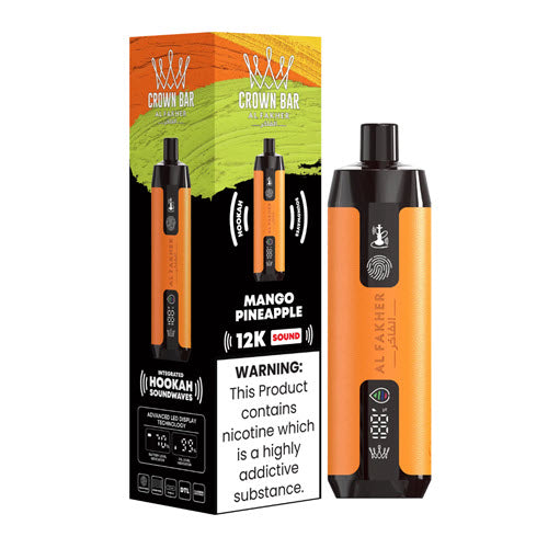 Crown Bar Pro 12K Sound Disposable Vape Device - 3PCS - Shop Shefa