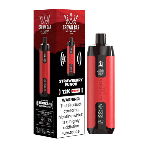 Crown Bar Pro 12K Sound Disposable Vape Device - 3PCS - Shop Shefa