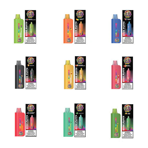 Dummy Vapes 8000 Puffs Disposable Vape Device - 6PCS - Shop Shefa