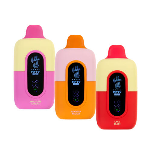 Fifty Bar x Hidden Hills 20000 Puffs Disposable Vape Device - 10PCS - Shop Shefa