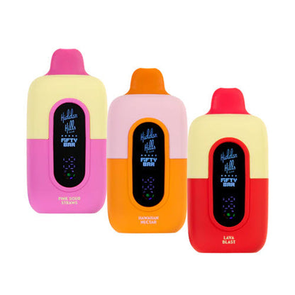Fifty Bar x Hidden Hills 20000 Puffs Disposable Vape Device - 10PCS - Shop Shefa