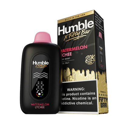Fifty Bar x Humble 20000 Puffs Disposable Vape Device