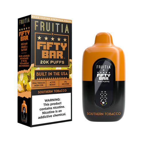 Fifty Bar x Fruitia 20000 Puffs Disposable Vape Device - Shop Shefa