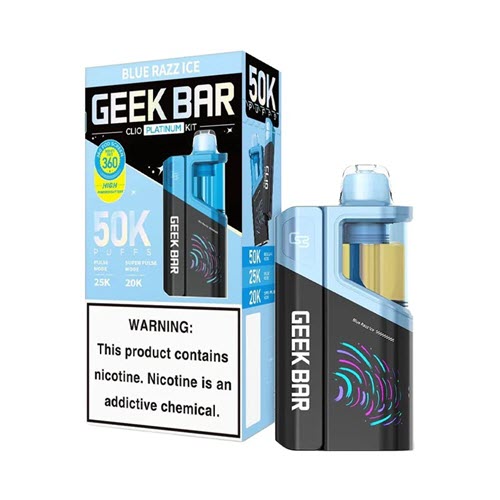 Geek Bar Clio Platinum Disposable Vape Kit