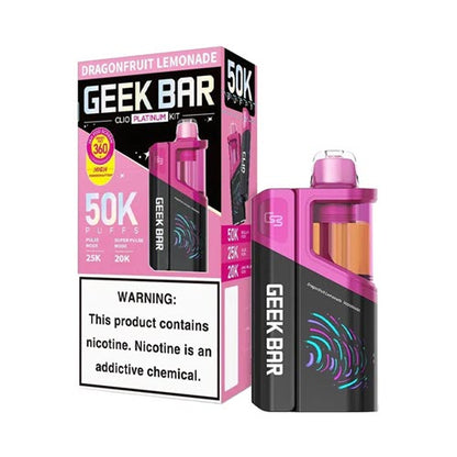 Geek Bar Clio Platinum Disposable Vape Kit