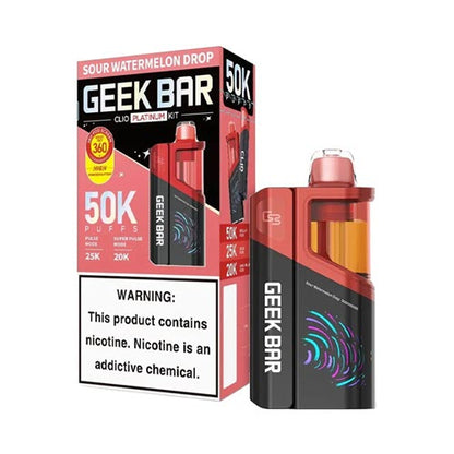 Geek Bar Clio Platinum Disposable Vape Kit