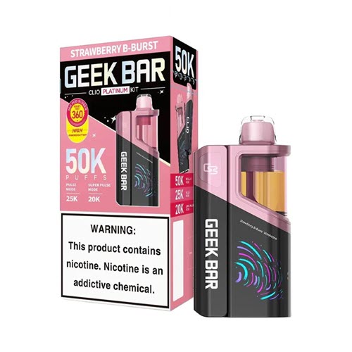 Geek Bar Clio Platinum Disposable Vape Kit