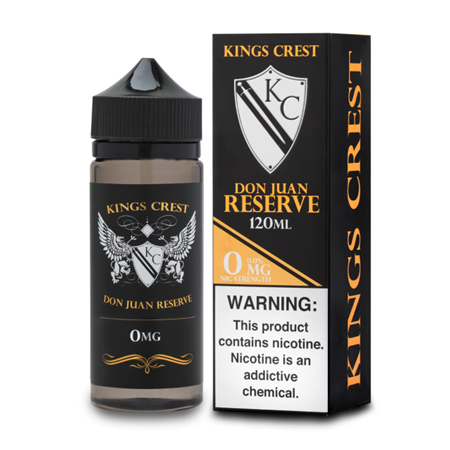 Kings Crest Don Juan Reserve 120ML - Shop Shefa