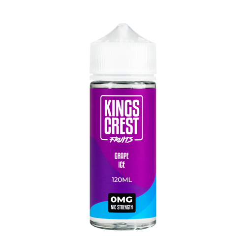 Kings Crest Fruits Grape Ice 120ML - Shop Shefa