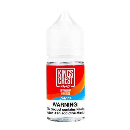 Kings Crest Fruits Strawberry Peach Ice Salt 30ML - Shop Shefa