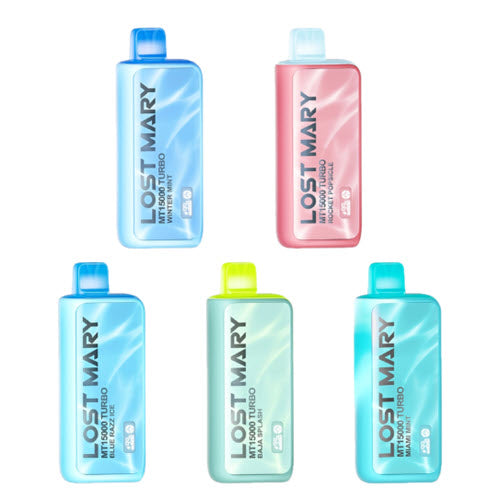 Lost Mary MT15000 Turbo ZERO 0% Disposable Vape Device - 10PCS - Shop Shefa