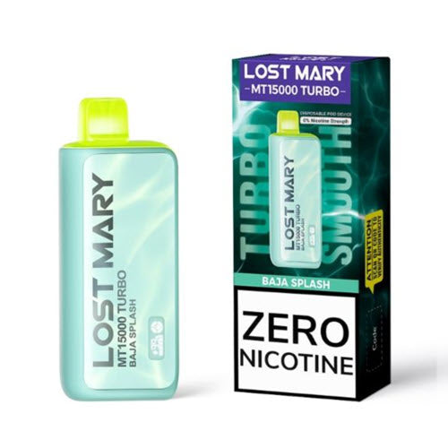Lost Mary MT15000 Turbo ZERO 0% Disposable Vape Device - 10PCS - Shop Shefa