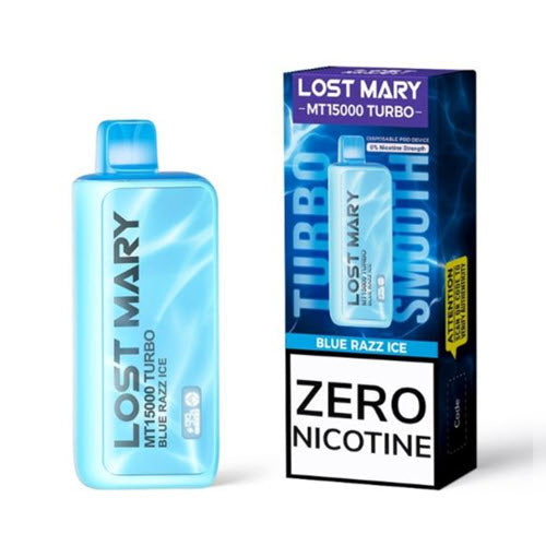 Lost Mary MT15000 Turbo ZERO 0% Disposable Vape Device - 10PCS - Shop Shefa