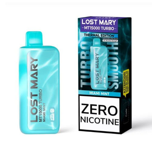 Lost Mary MT15000 Turbo ZERO 0% Disposable Vape Device - 10PCS - Shop Shefa