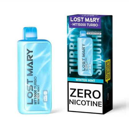 Lost Mary MT15000 Turbo ZERO 0% Disposable Vape Device - 10PCS - Shop Shefa