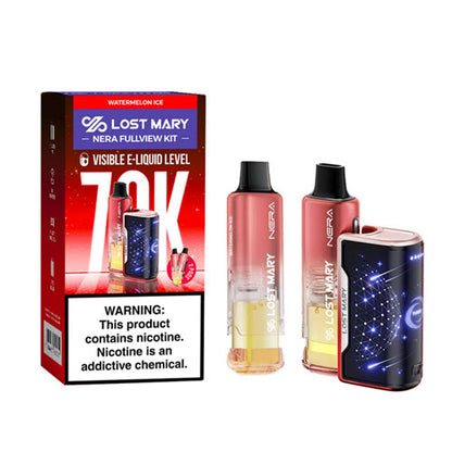 Lost Mary Nera Fullview 70K Disposable Vape Device