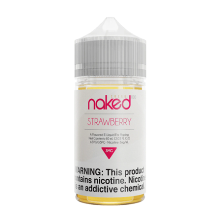 Naked 100 Strawberry Cream 60ML - Shop Shefa