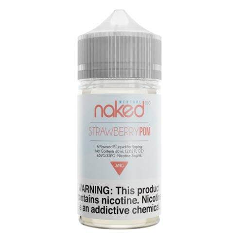 Naked 100 Strawberry Pom 60ML - Shop Shefa