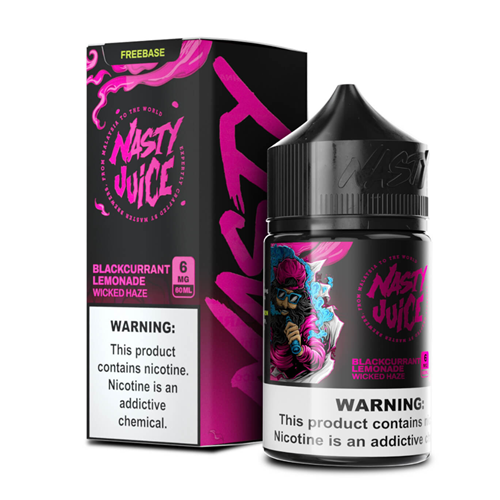 Nasty Juice Blackcurrant Lemonade Wicked Haze 60ML - Shop Shefa