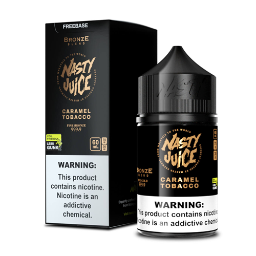 Nasty Juice Bronze Blend Caramel Tobacco 60ML - Shop Shefa