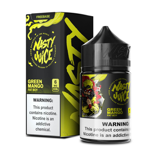 Nasty Juice Green Mango Fat Boy 60ML - Shop Shefa