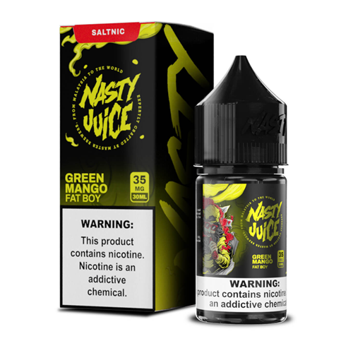 Nasty Juice Salt Green Mango Fat Boy 30ML - Shop Shefa