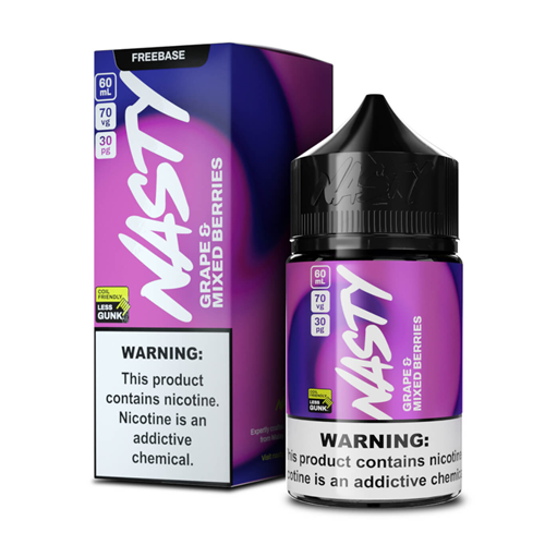 Nasty ModMate Grape & Mixed Berries 60ML - Shop Shefa