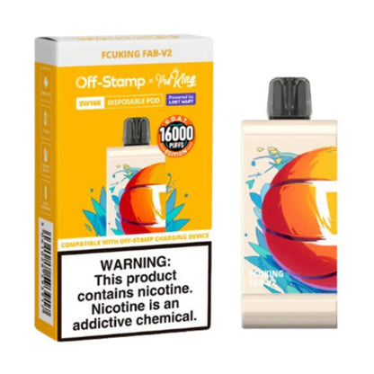 Off-Stamp x Pod King SW16000 Disposable Vape Pod - Shop Shefa